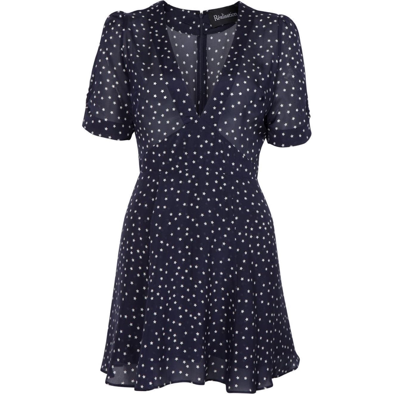 Realisation Par The Ozzie Dress, Navy  - Image 6