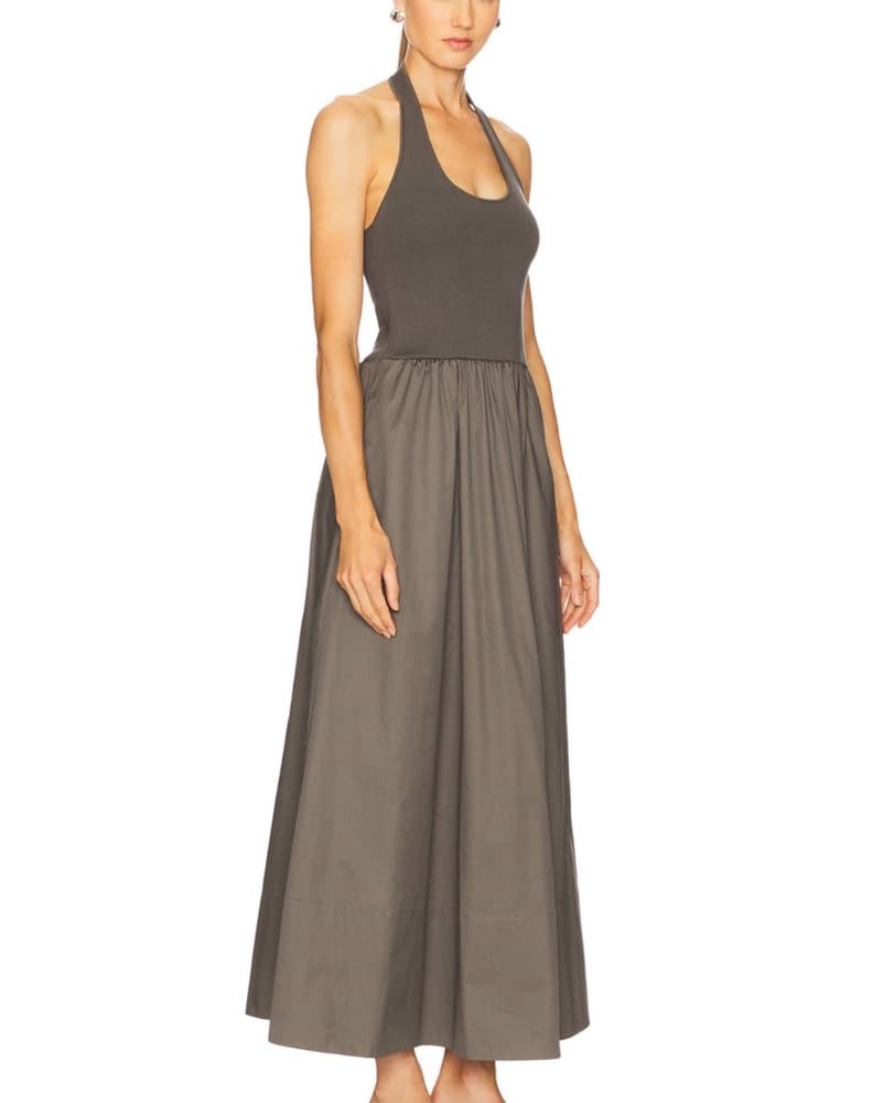 St agni Plunge Maxi Dress - Image 2