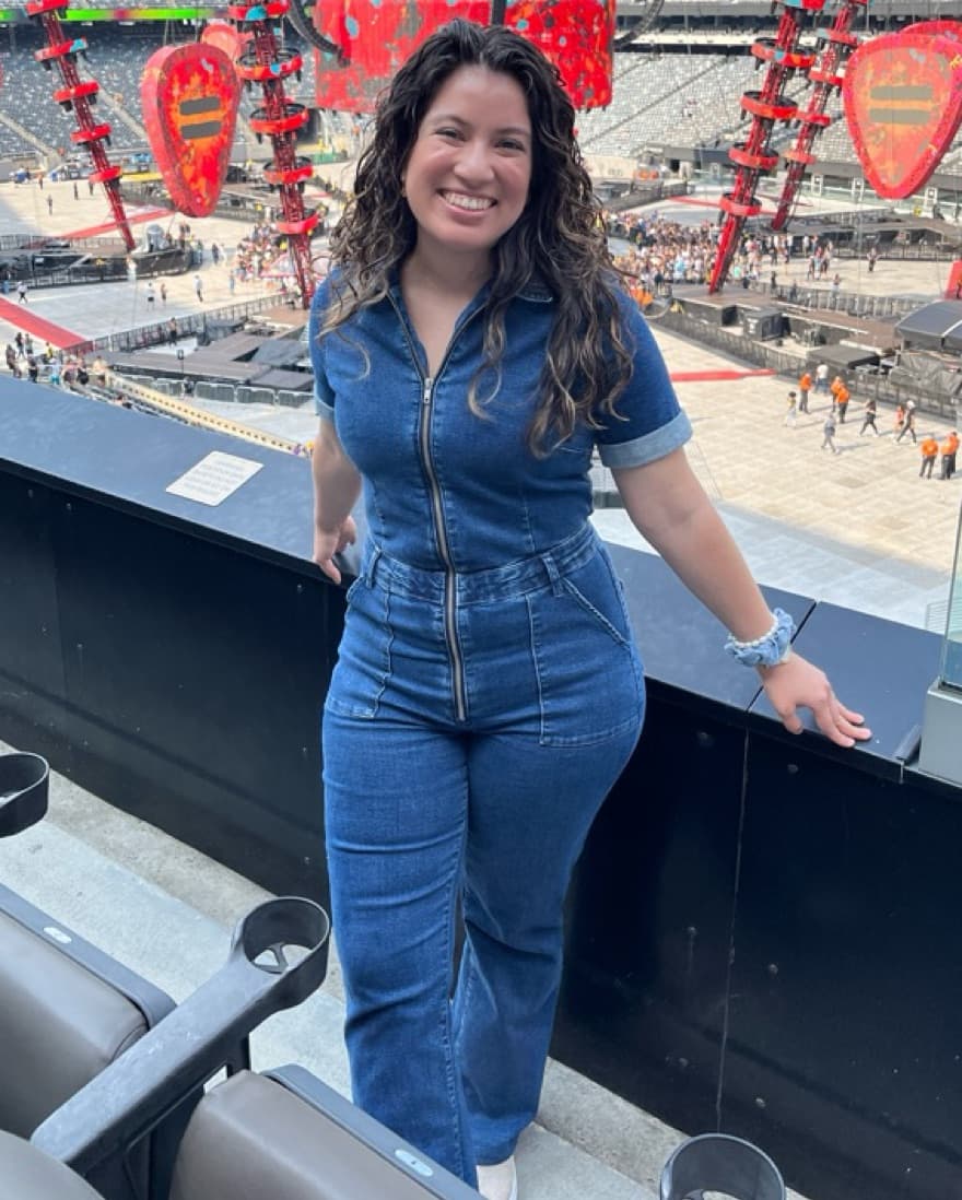 Mango Denim Jumpsuit - Image 2