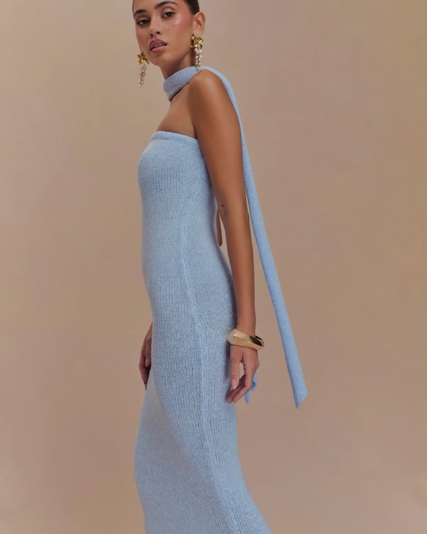 Meshki Andrea Strapless Knit Maxi Dresse - Image 3