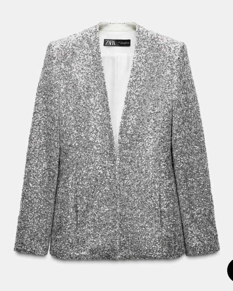 Sequin Blazer and Shorts Set - Image 2