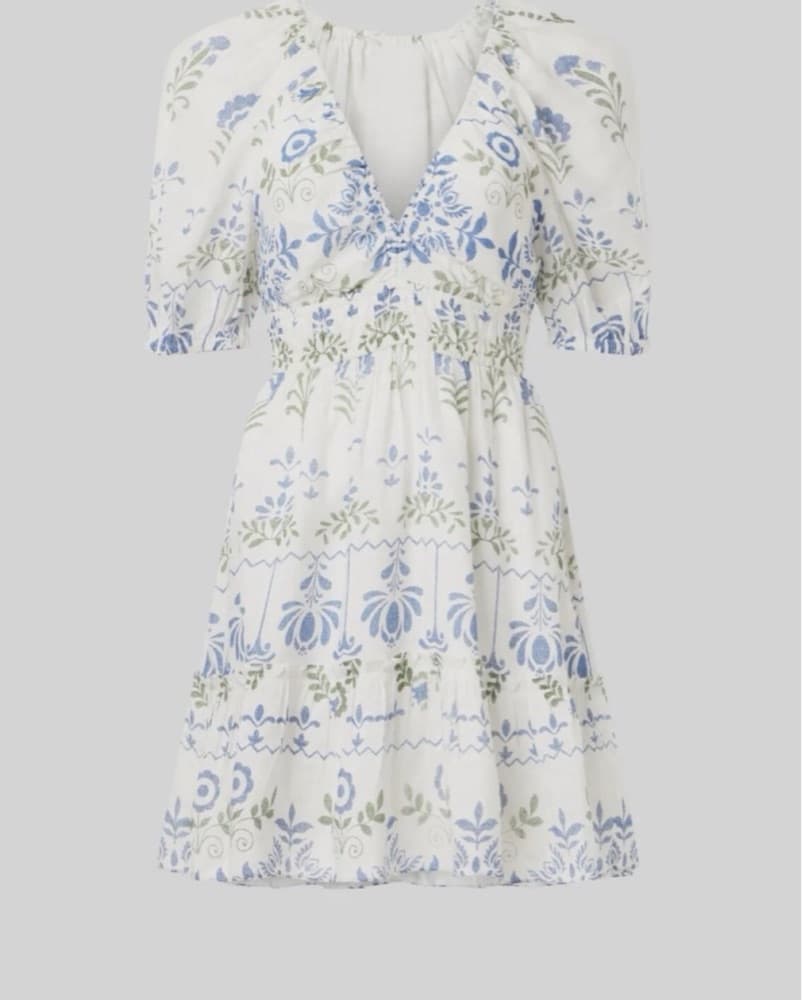 Saylor Puff Sleeve Mini Dress - Image 4
