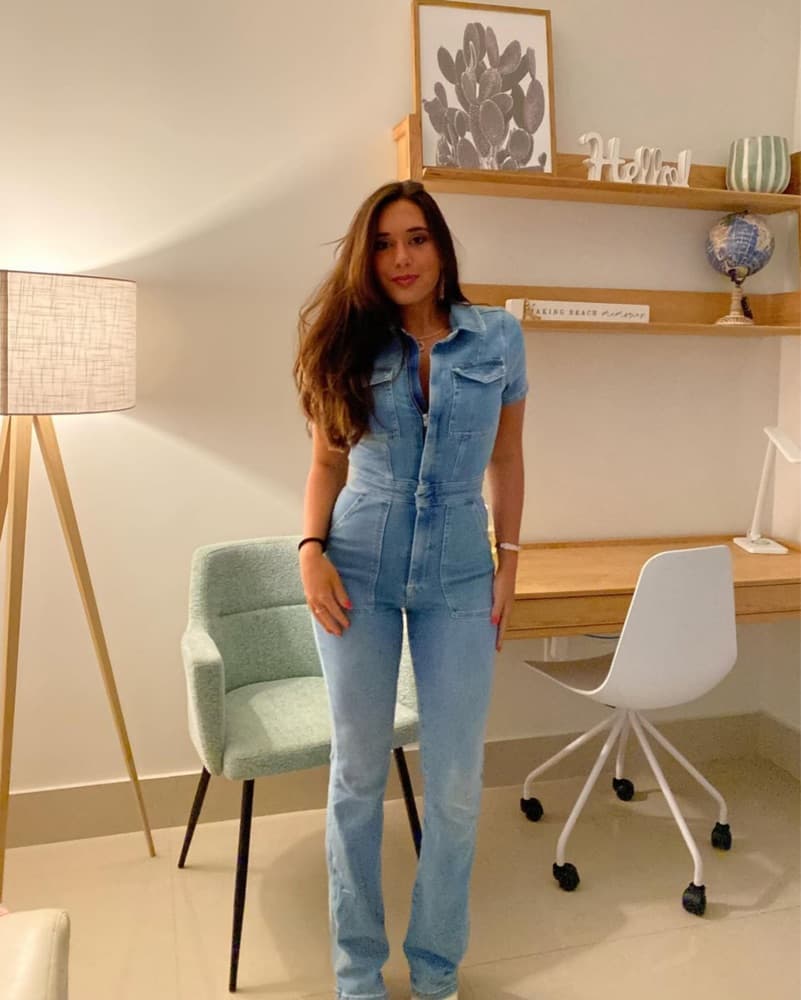 Good American Denim Jumpsuit - Image 1