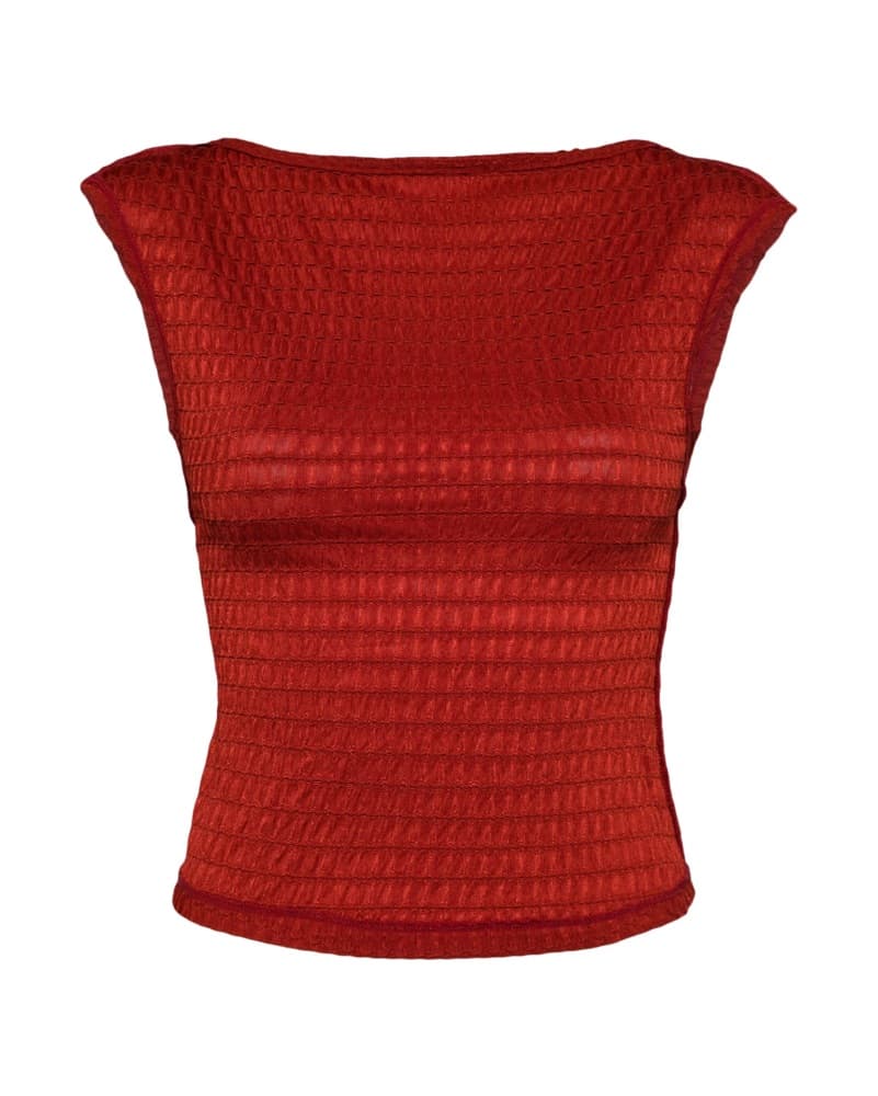 Ref Darra Top Cherry Knit - Image 1
