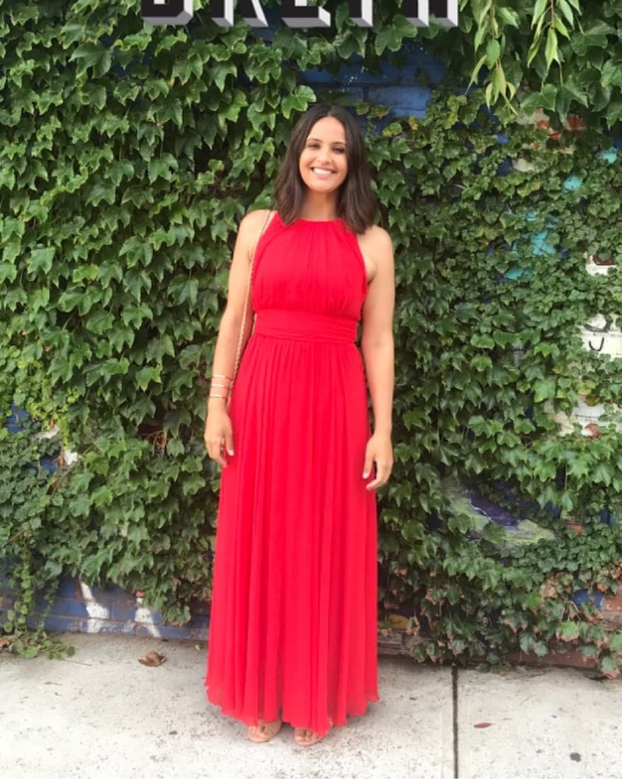 Badgley Mischka Red Dress - Image 2