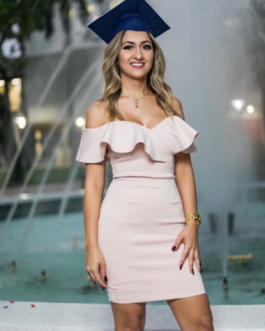 Soft Pink Dress With Ruffles  - Image 1