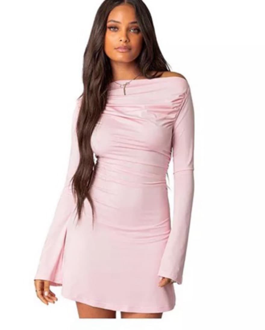 Light Pink Mini Dress - Image 2