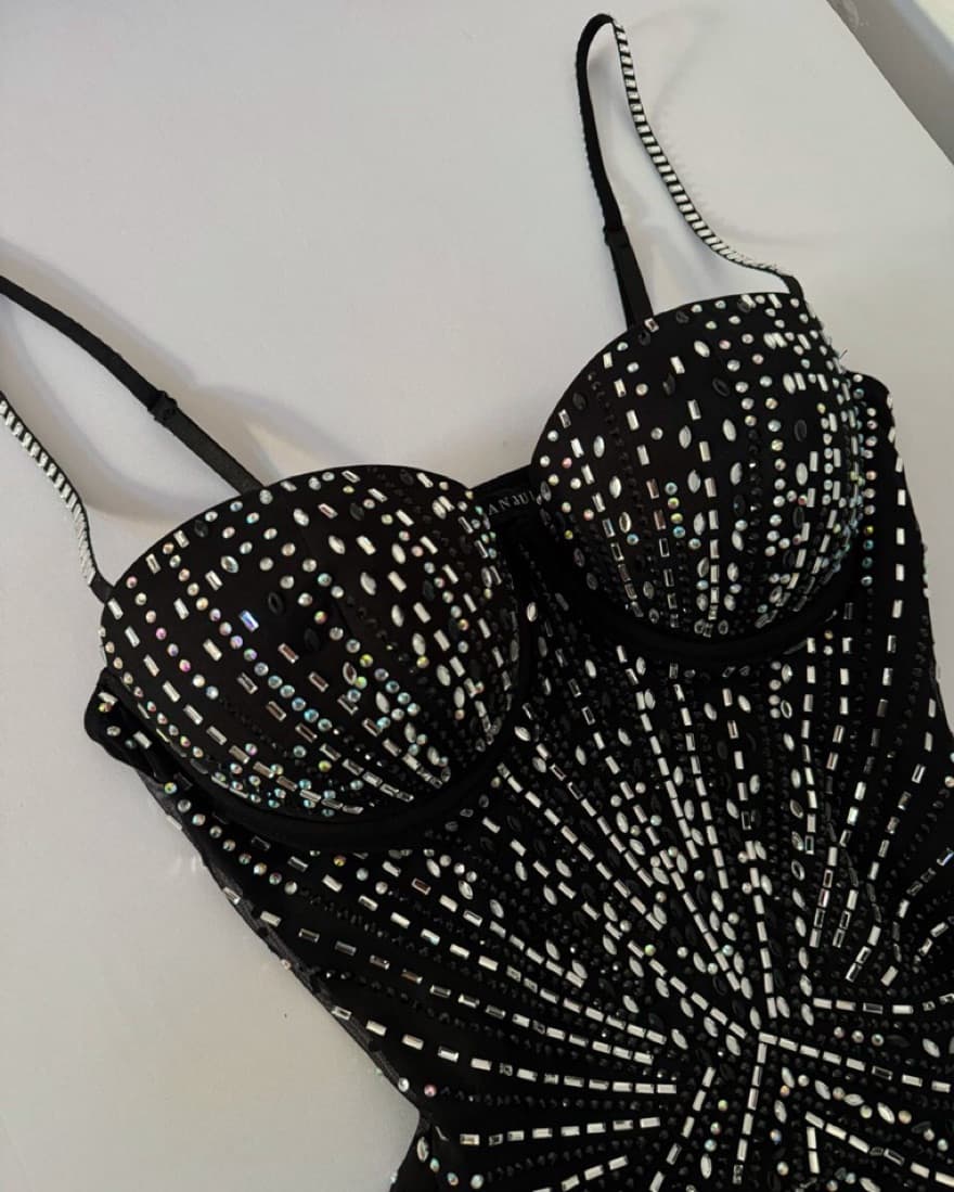 Sexy rhinstone Dress - Image 2
