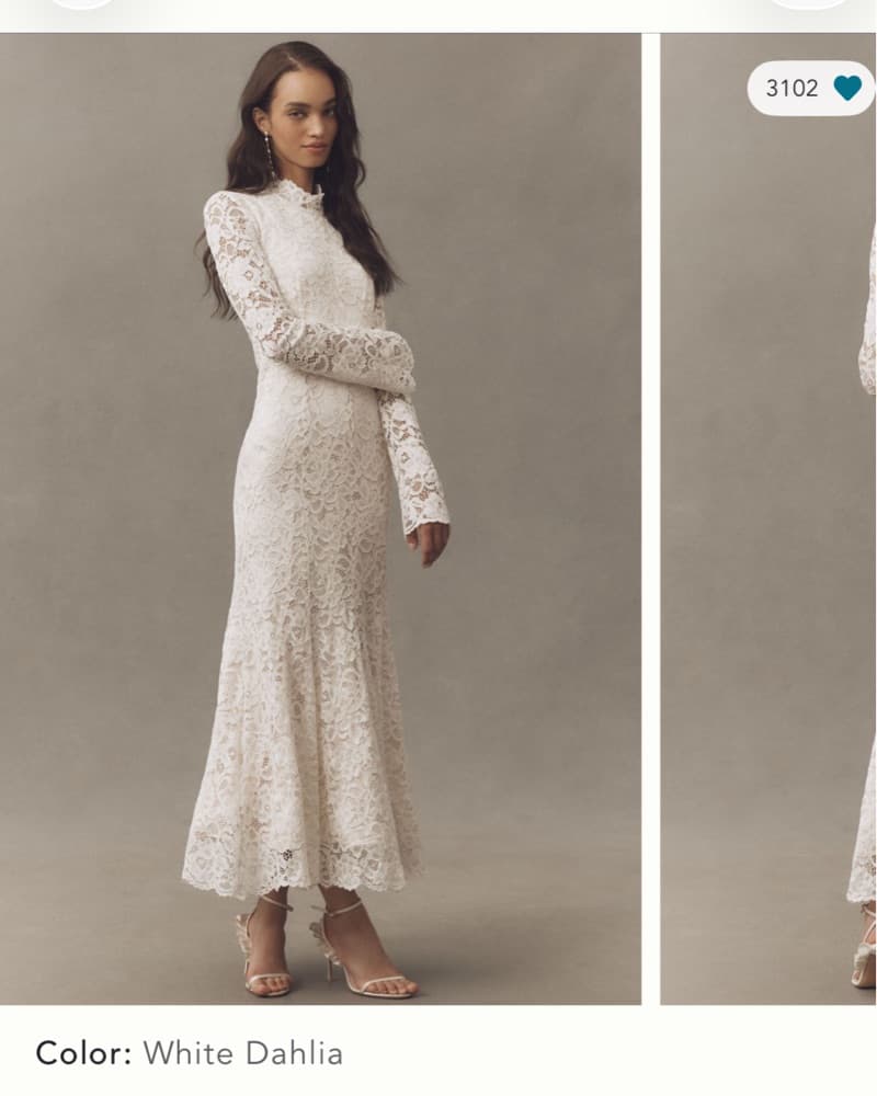 Elegant Lace Maxi Dress - Image 1
