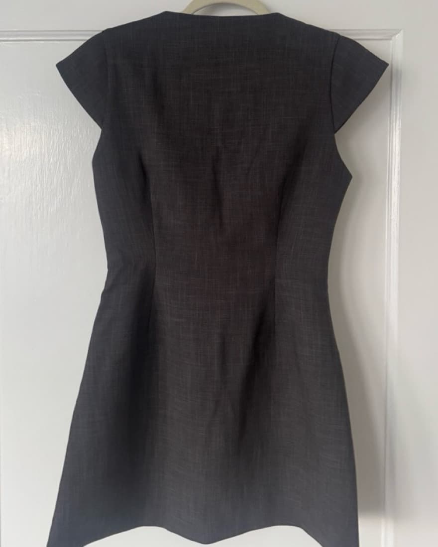 Chic Tailored Vest Dress - Image 2
