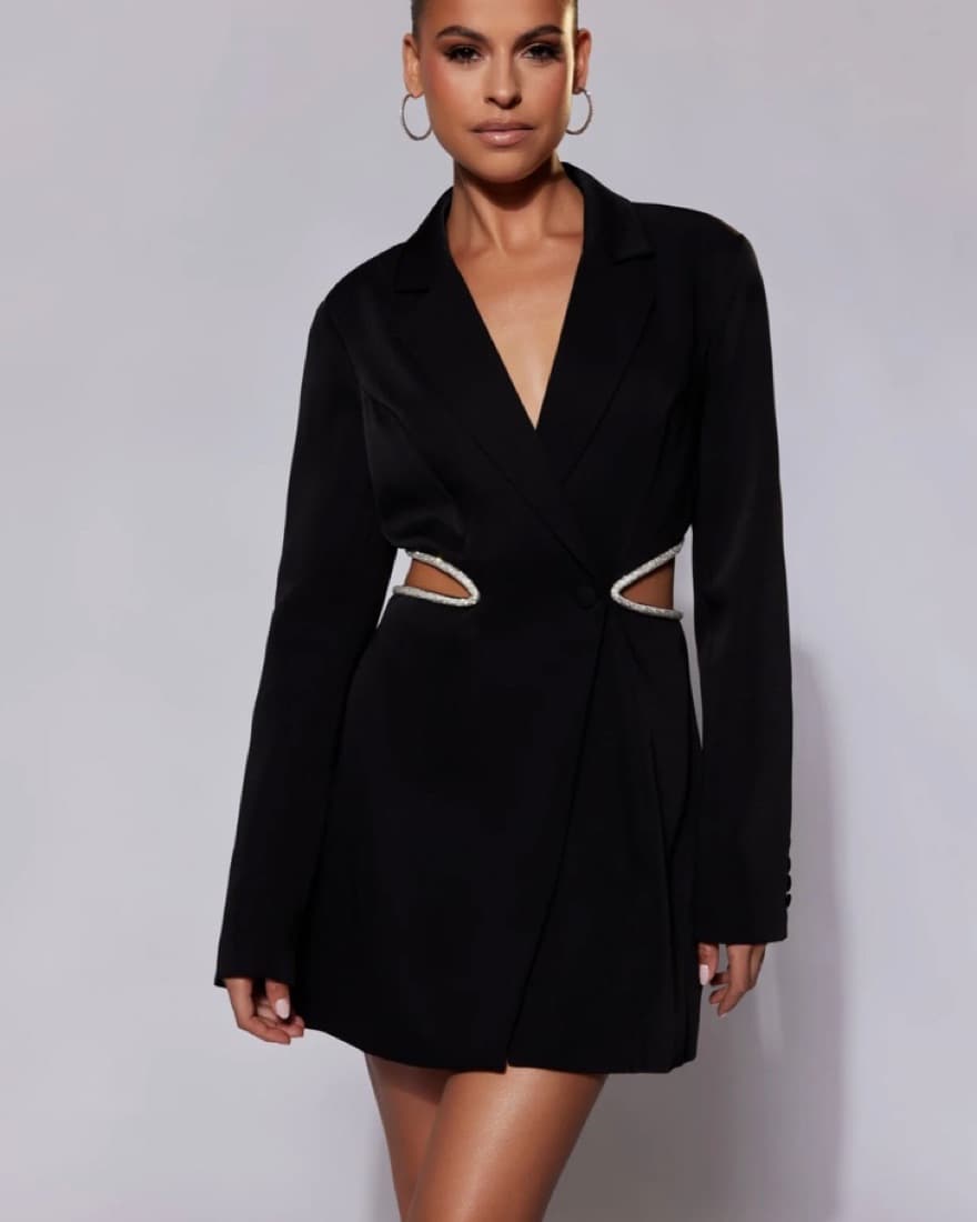 Meshki Shyann Cut Out Blazer Dress - Image 1