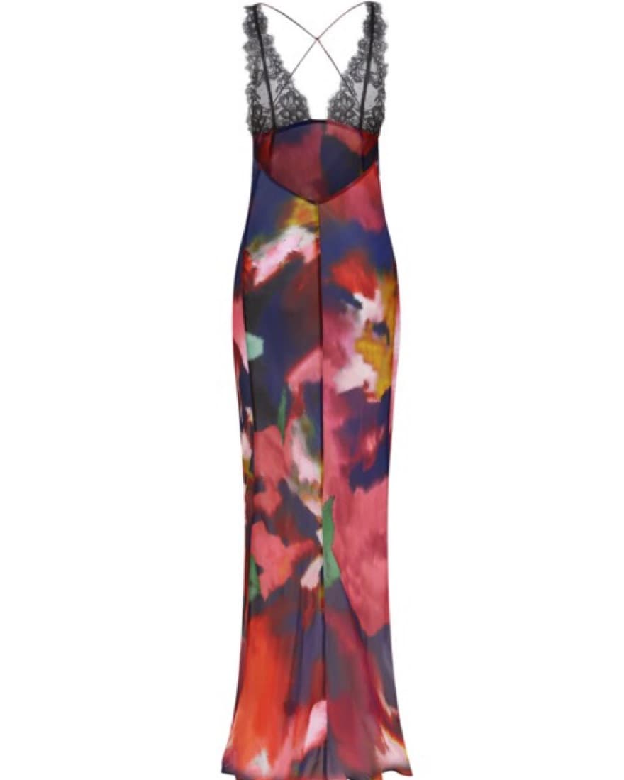 Rat & Boa Paola Foral Slip Dress - Image 1