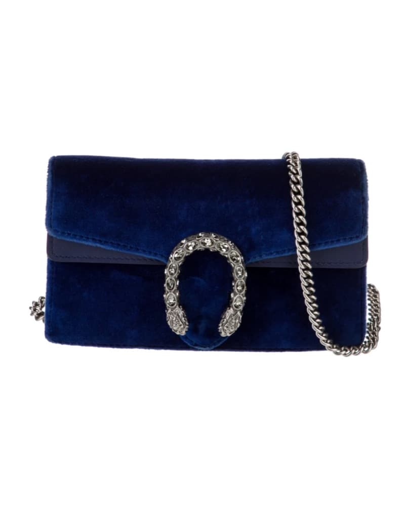Gucci Dionysus Super Mini Velvet Bag - Image 1