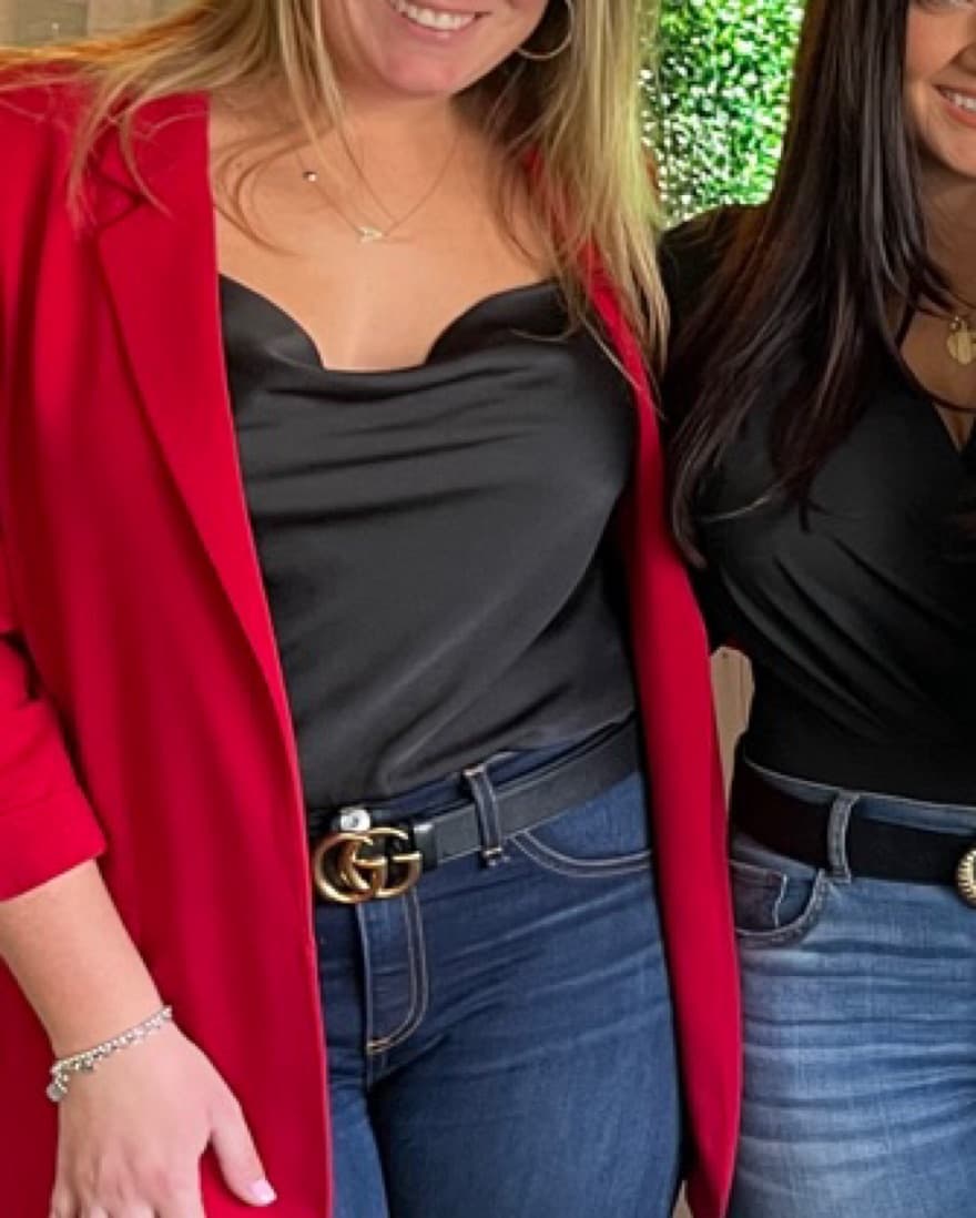 Red Tahari Blazer - Image 3