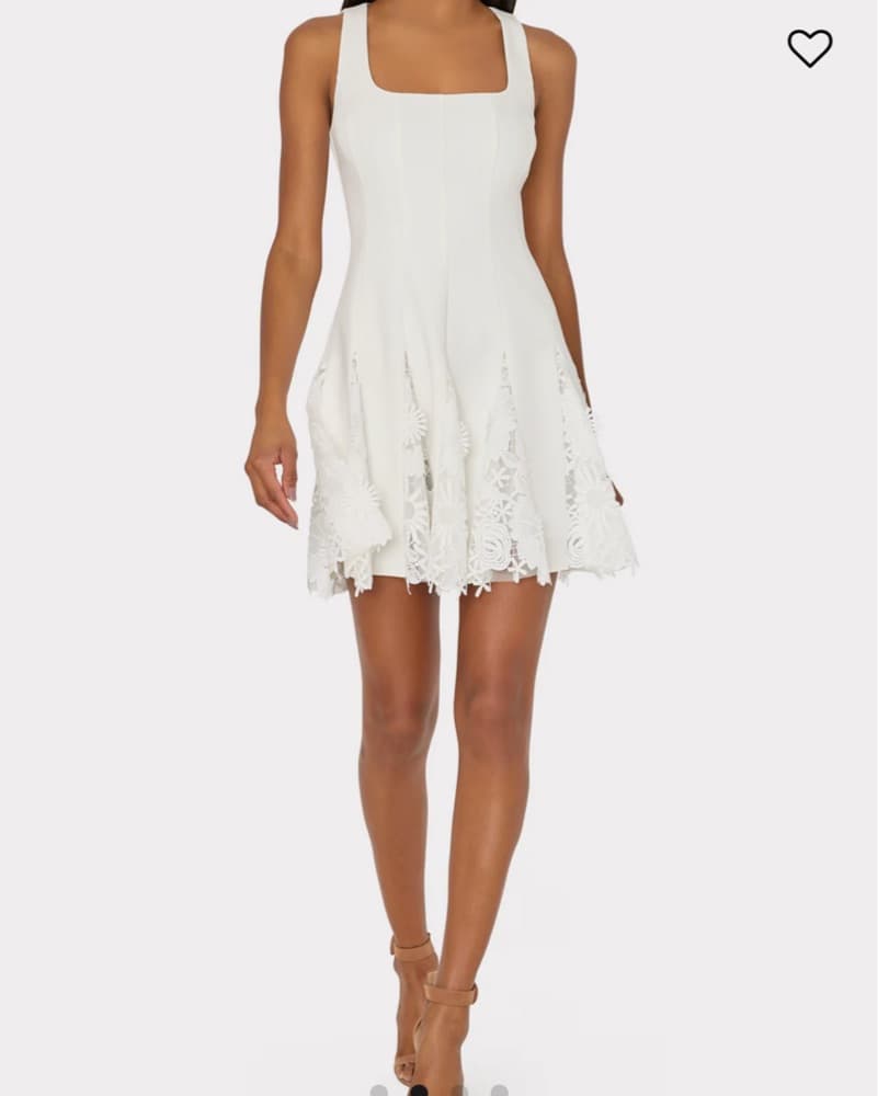 Miley White Bridal Dress  - Image 1