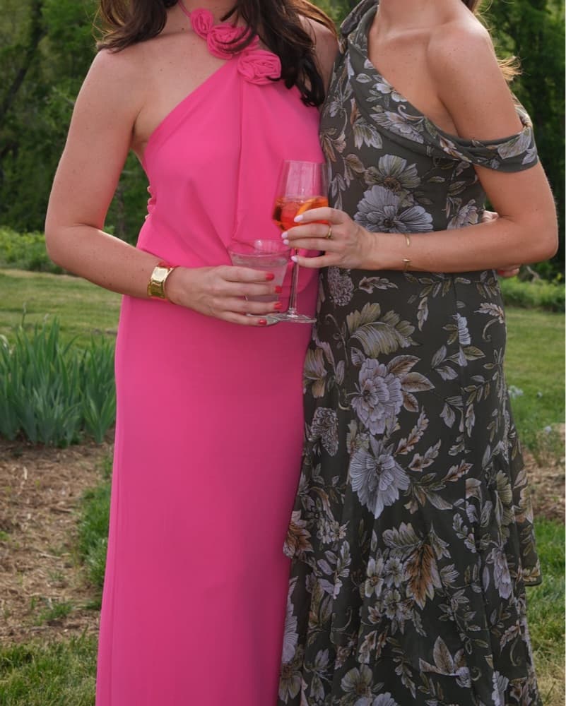 Meshki Pink Maxi Dress - Image 2