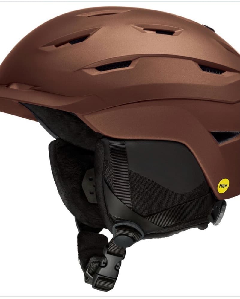 Brown Metallic MIPS Smith Ski Helmet - Image 5