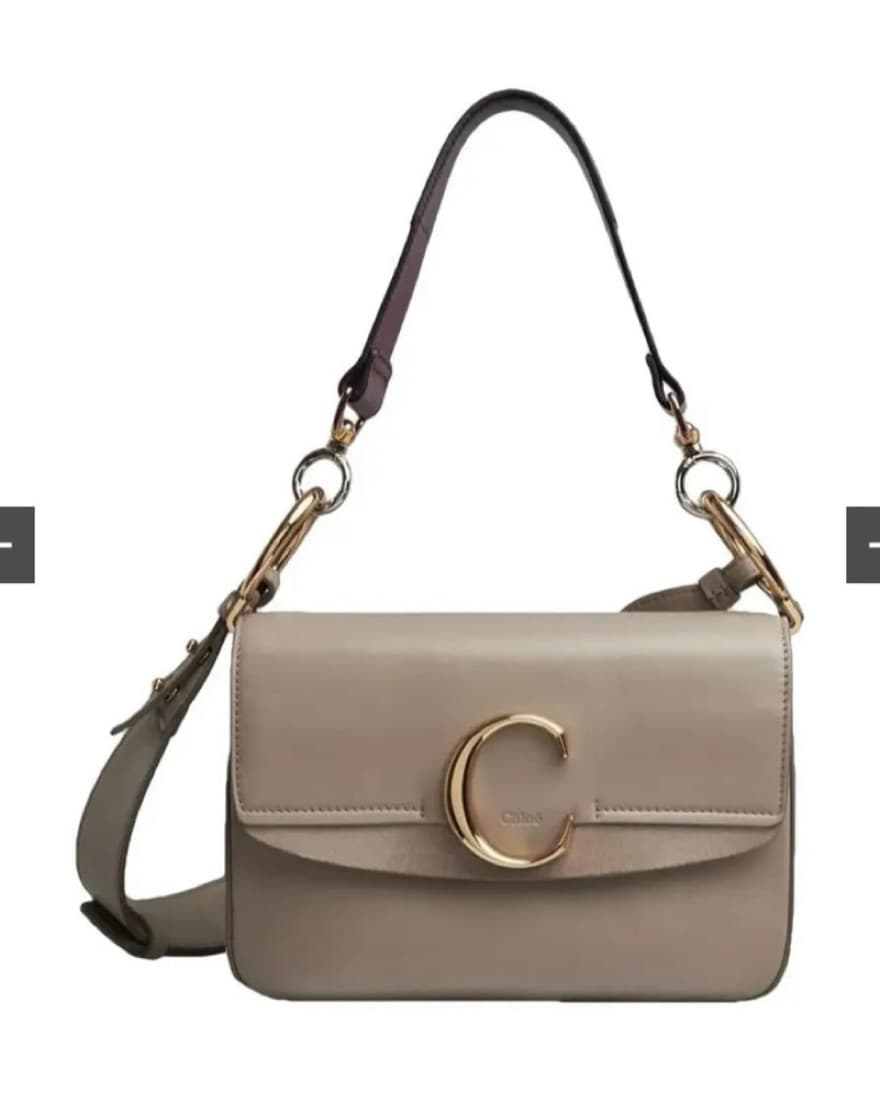 Chloe Leather Shoulder Bag - Image 1