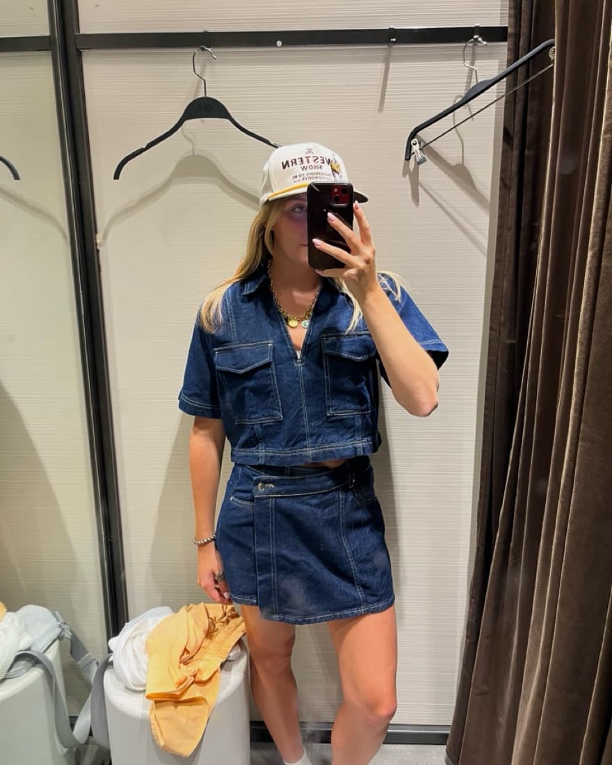Zara Denim Set - Image 2