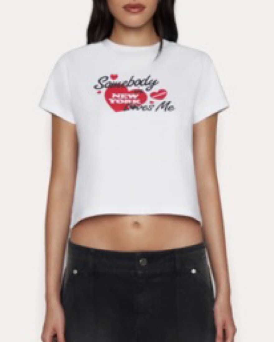 Guizio Top Somebody In New York Loves Me - Image 1