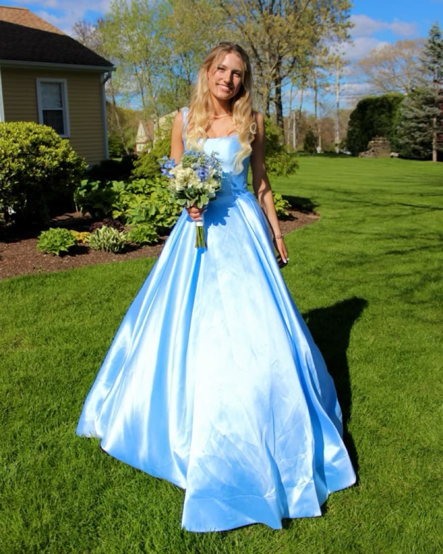 Blue Ball Gown  - Image 1