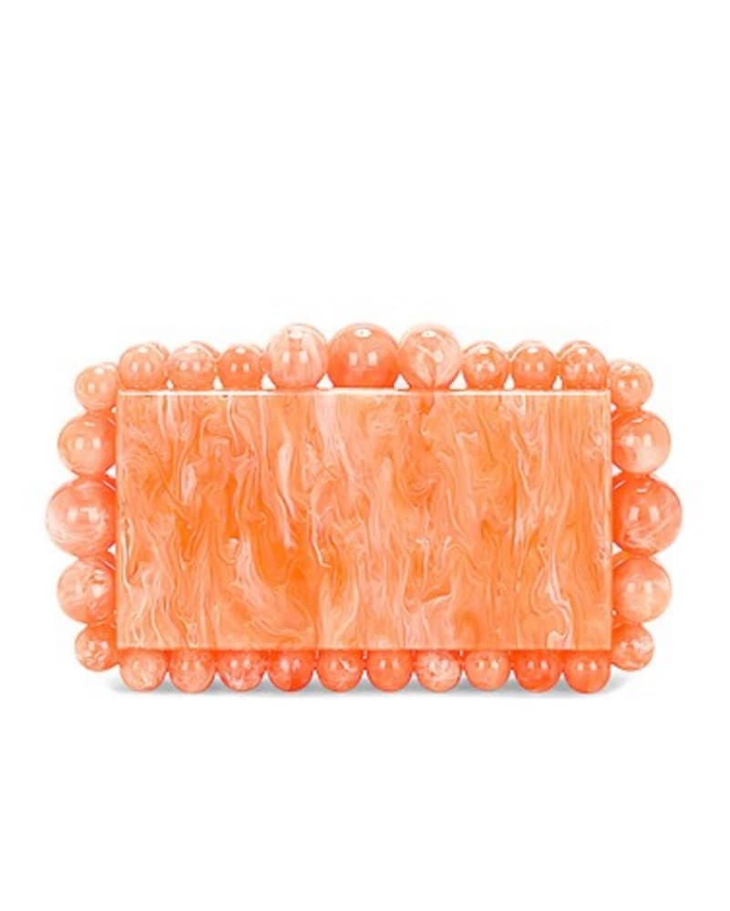 Cult Gaia coral Clutch - Image 2