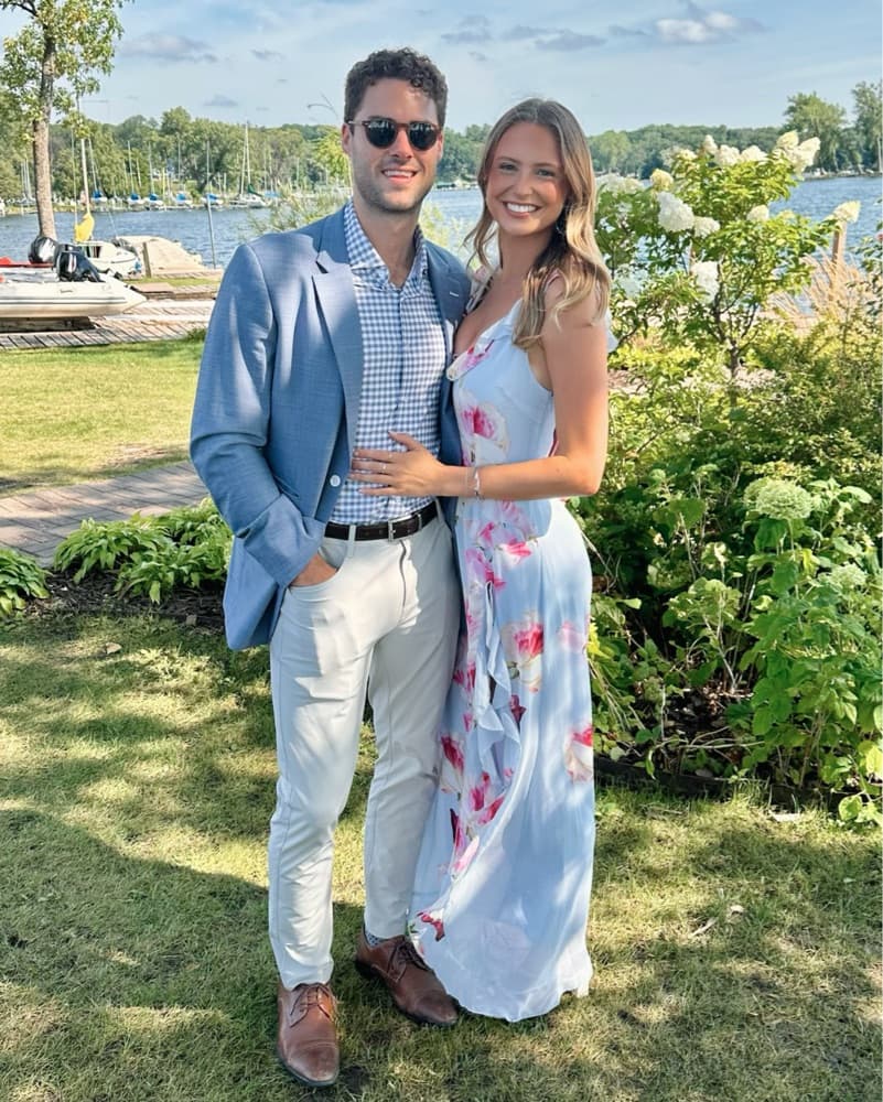 Floral Wedding Guest Dress - Image 1