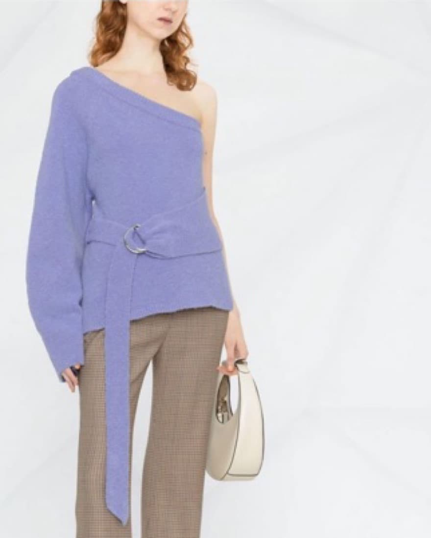 Nanushka Asymmetric Belted Top  - Image 2