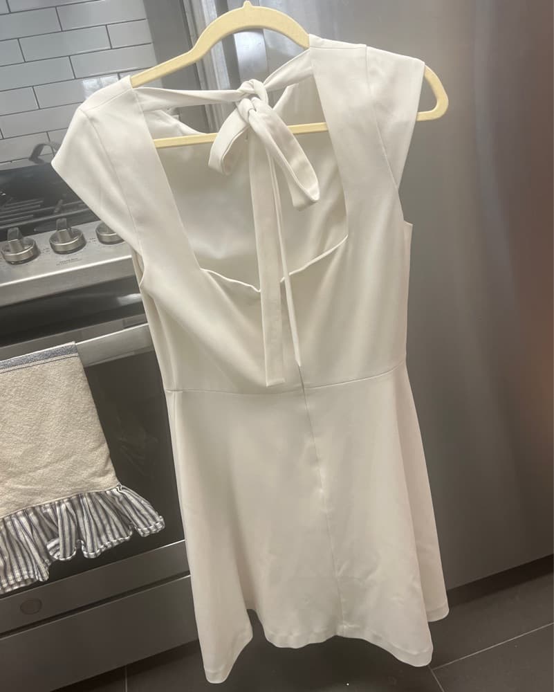 Theory Cream Dress Bride! - Image 2