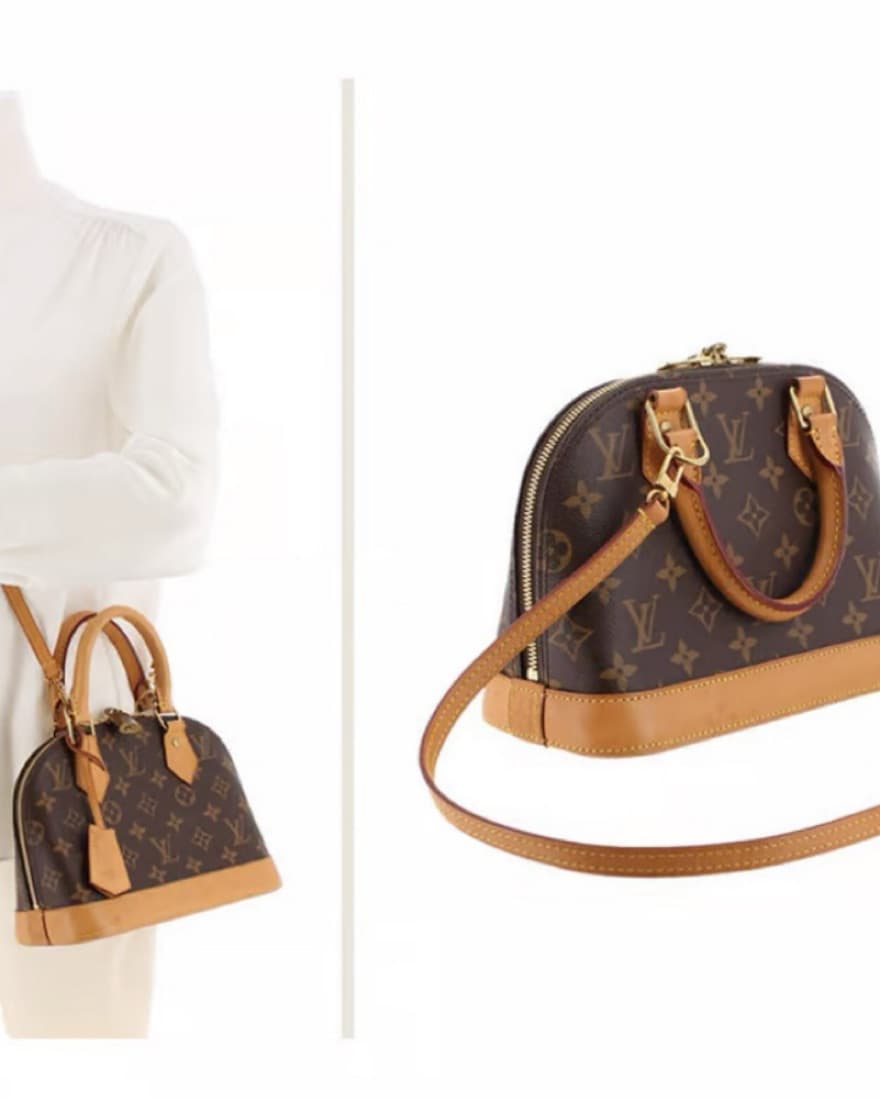 Louis Vuitton Alma Handbag - Image 3