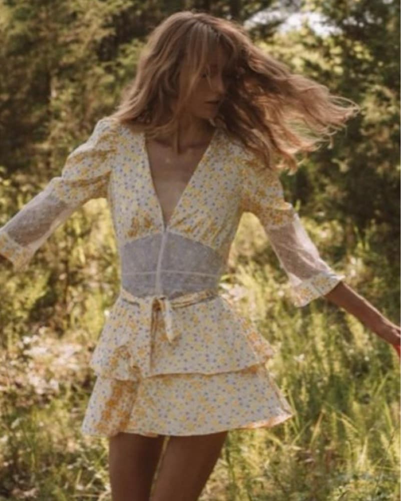 For Love & Lemons Robe Dress - Image 5