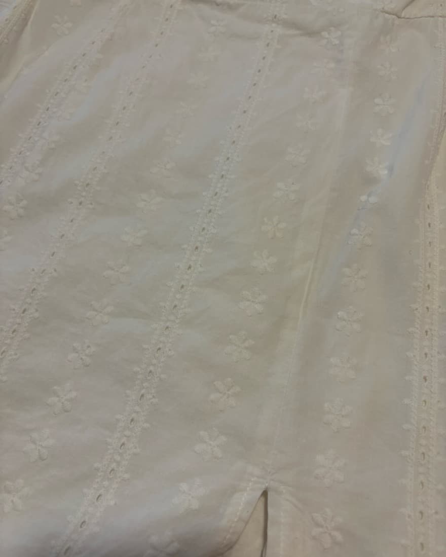 White Graduation Dress Strapless - Image 3