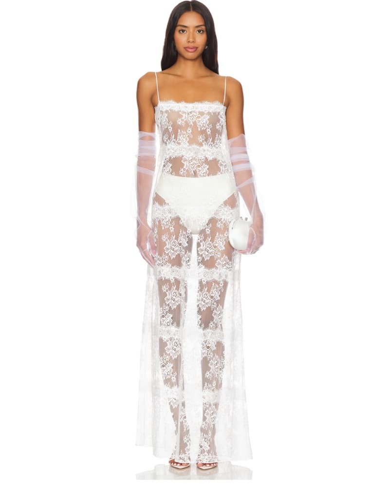 Lovers & Friends Sheer Dress - Image 1