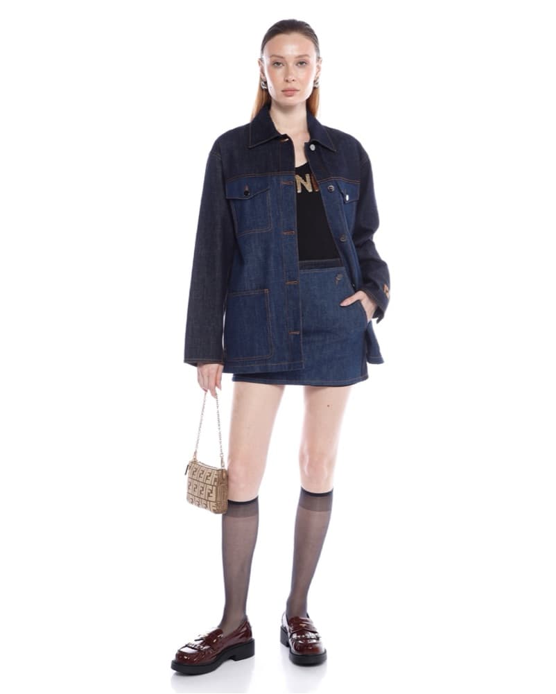 FENDI Denim Skort - Image 1