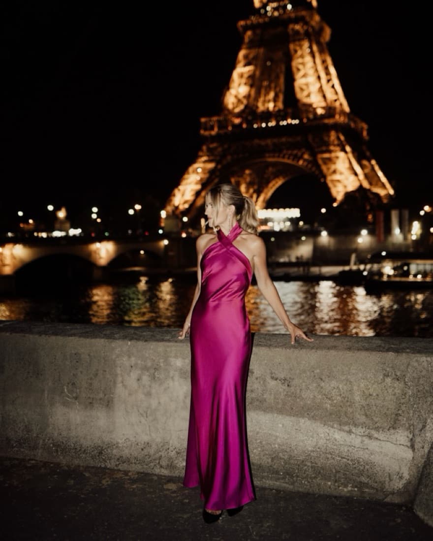 Significant Other halterneck Gown - Image 1