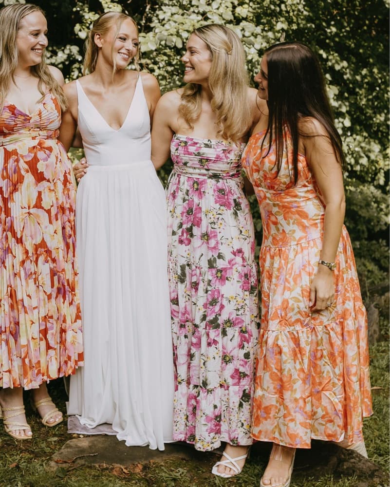 Vibrant Floral Maxi Dress - Image 2