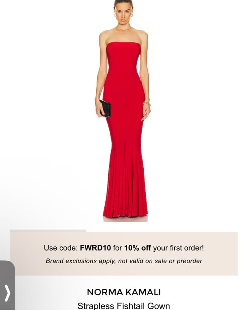 Norma Kamali Gown - Image 1