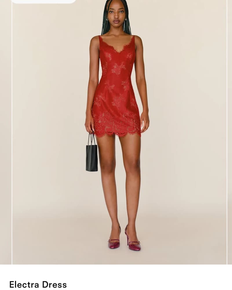Electra Dress Reformation Camille Rowe - Image 4