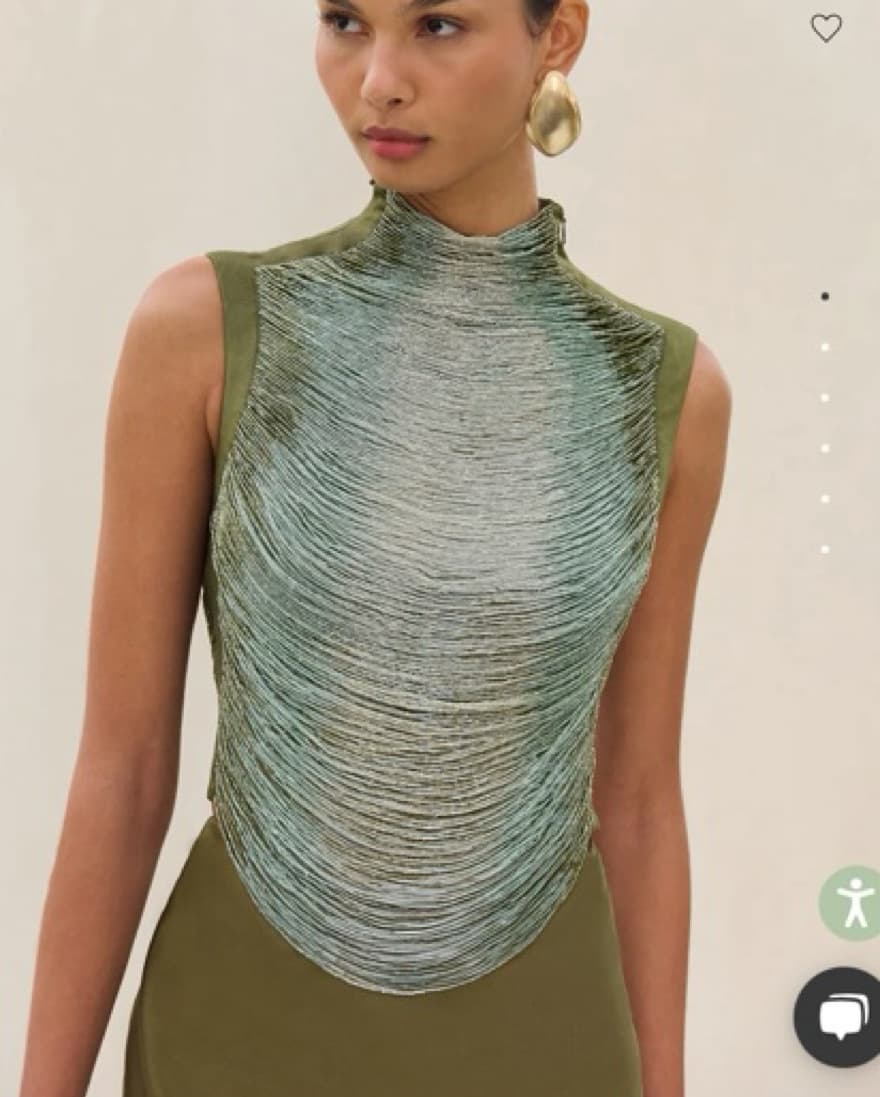 Cult Gaia Embelished Top + Skirt Set - Image 4