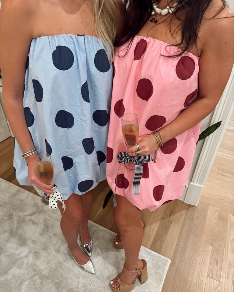 Pink Polka Dot dress - Image 2