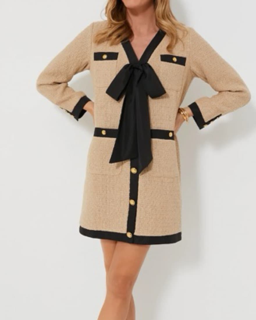 Tweed Chanel Style Dress - Image 3
