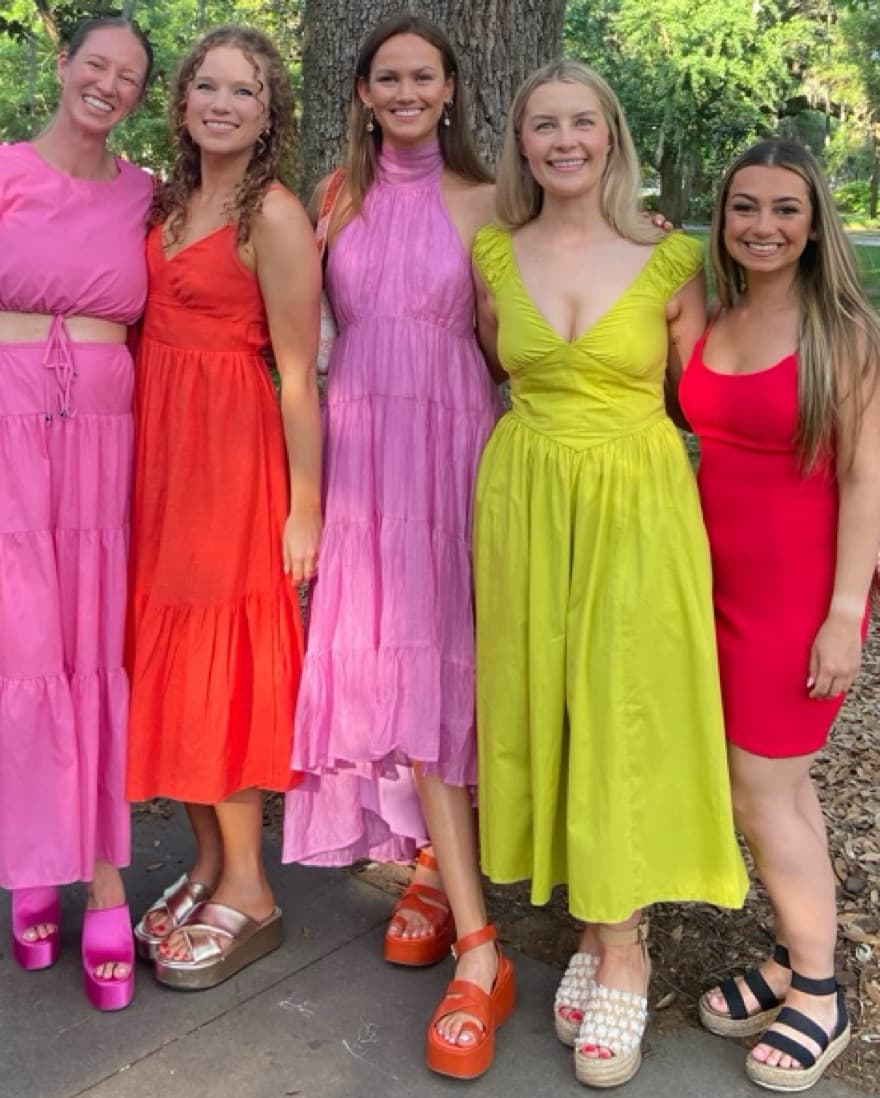 Vibrant and Playful Summer Dress - Image 4