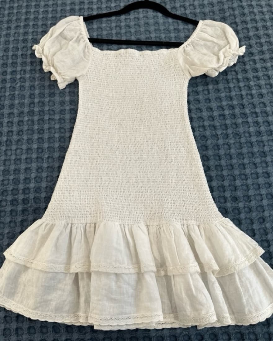 Maia Bergman Ada Puff Sleeve Mini Dress - Image 3