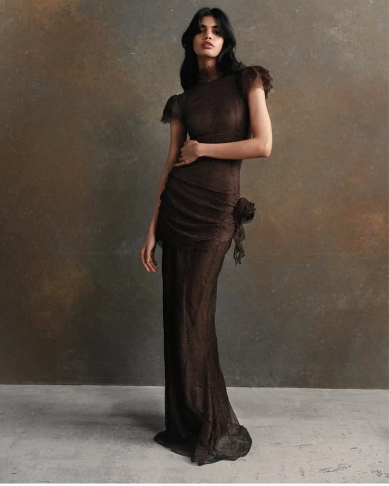 De La Vali Silentium Maxi- Brown - Image 2