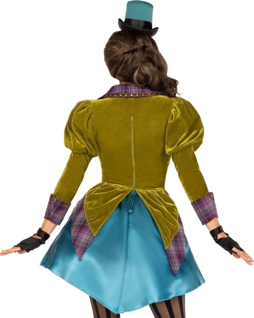 Women’s Mad Hatter Dress  - Image 2