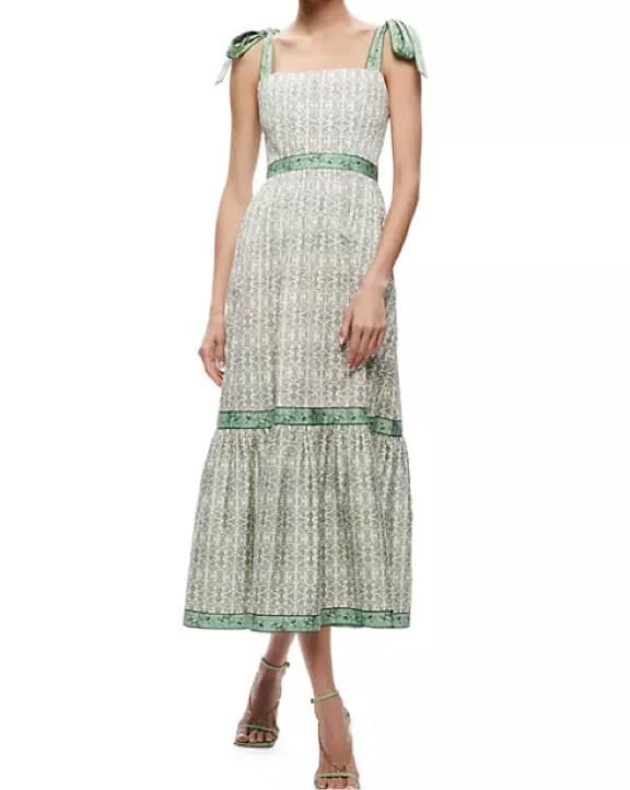 Alice + Olivia Corset Midi-Dress - Image 3