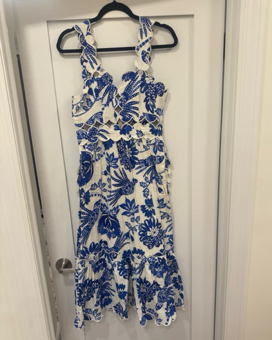 Farm Rio Floral Maxi Dress - Image 4