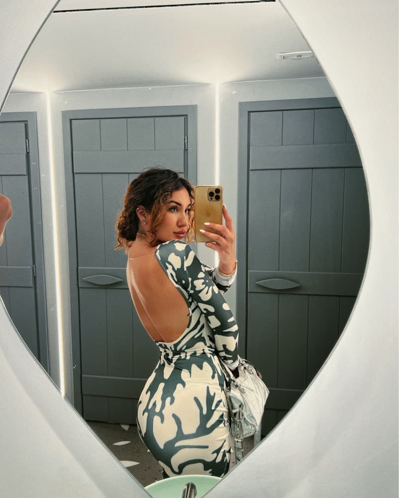 Low Back Dress - Image 1