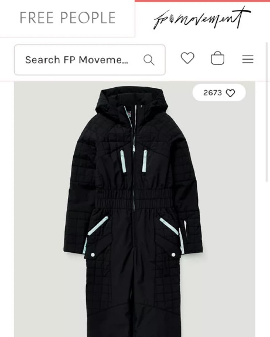 free people ski suit one piece - Image 4