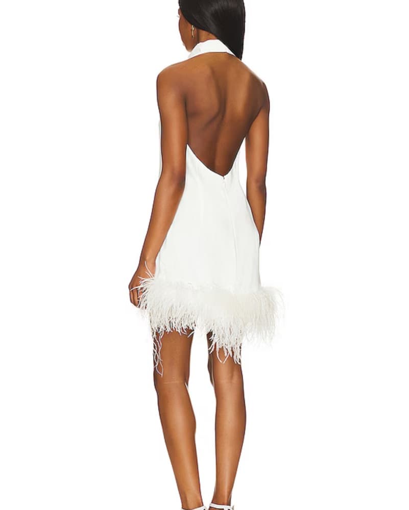 White Revolve Dress - Amanda Uprichard - Image 2